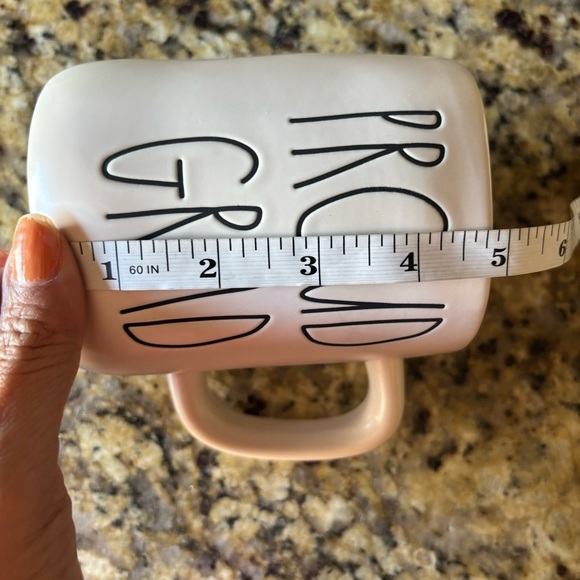 Rae Dunn "Proud Grad" Artisan Magenta Collection 4.75" Mug Cup Coffee Graduation - Picture 8 of 8